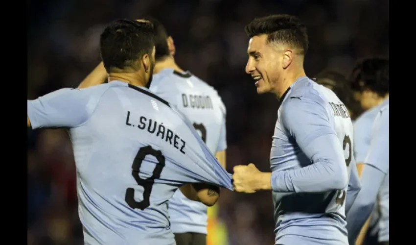 Uruguay debuta en el Mundial de Rusia 2018 jugando ante Egipto (15 de junio).