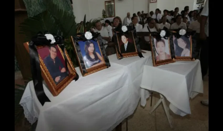 Retrato de las víctimas de secuestro y homicidio. Foto: Epasa