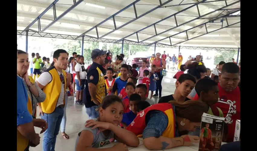 La actividad se hizo en el Complejo Deportivo de Torrijos Carter. Foto: Cortesía