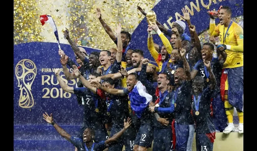 Francia es el nuevo campeón del fútbol./AP