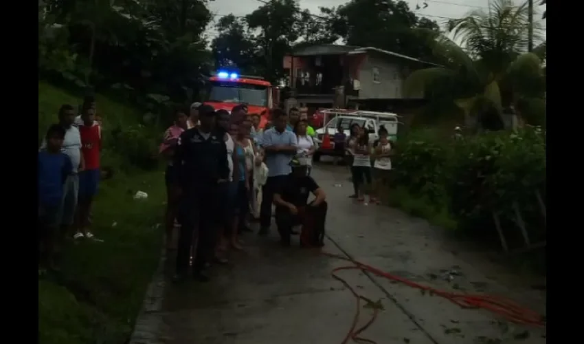 Lugar de la tragedia. Foto: Cortesía