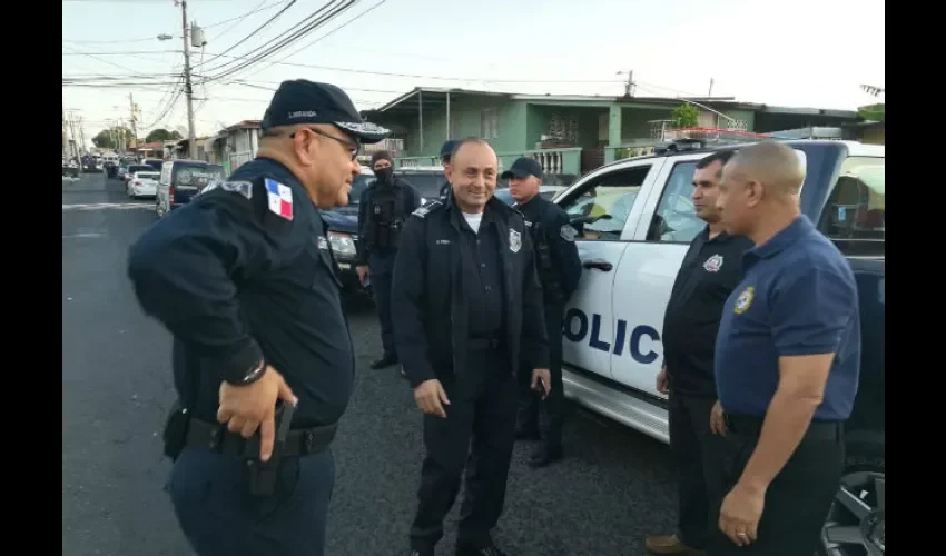 Operativo antipandillas en Juan Díaz. 