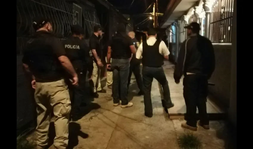 Operativo antipandillas en Juan Díaz. 