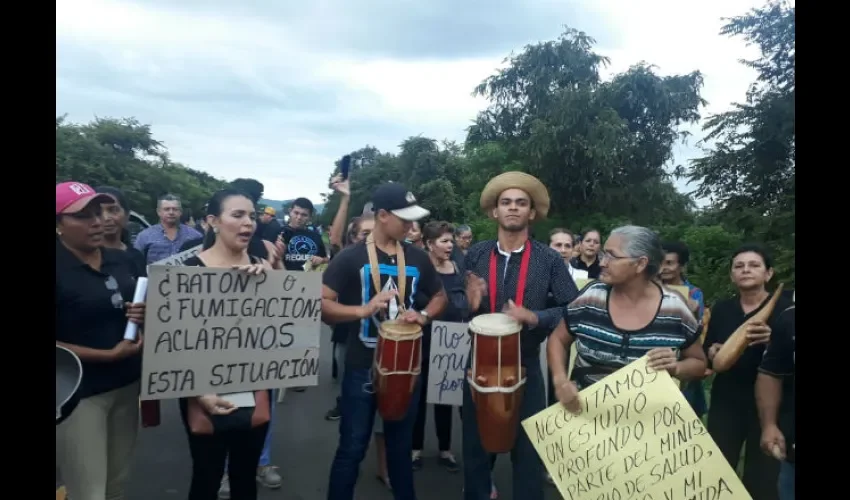 Tonosieños protestan.