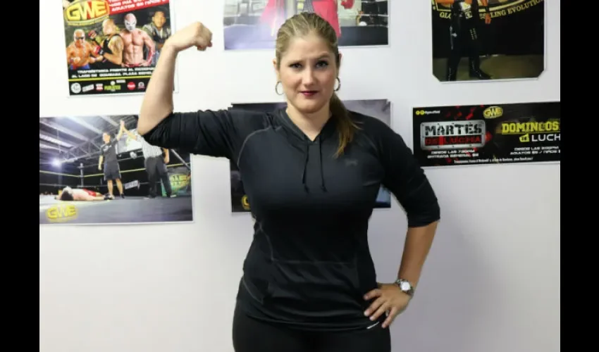 Alana Steel se quiere convertir en la mejor luchadora de Panamá.