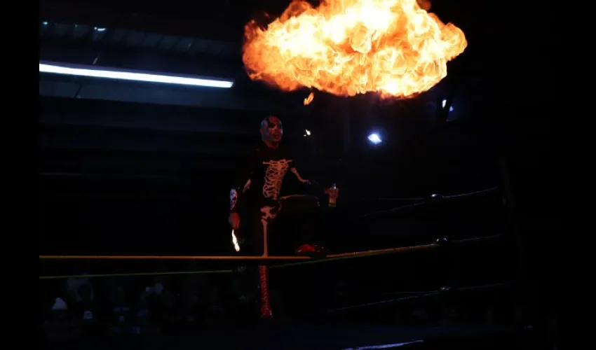 Karcamo es uno de los luchadores más reconocidos en Panamá. Foto: Humberto Cornejo O.