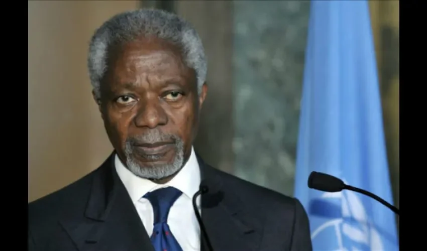 Kofi Annan.