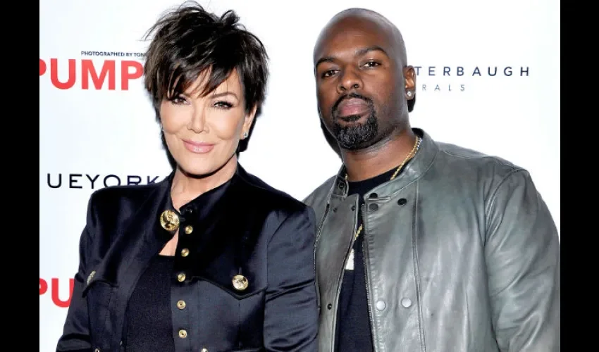 Kris Jenner y Corey Gamble.