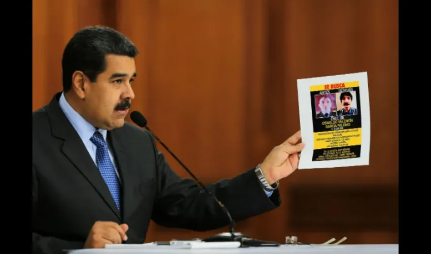 Destractores políticos están involucrados en el hecho, según Maduro. 