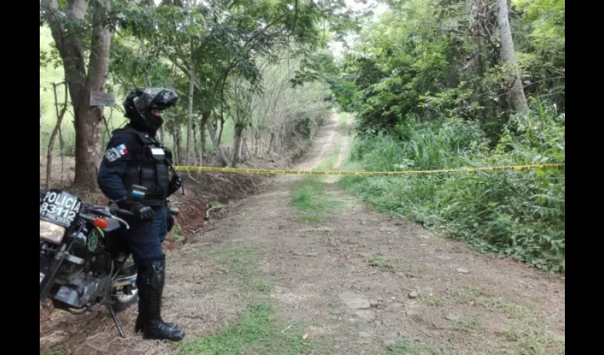 Osamenta en La Chorrera.