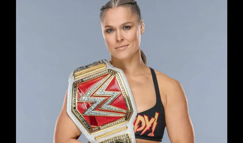 Rousey no ha perdido pelea alguna desde que llegó a la WWE./WWE