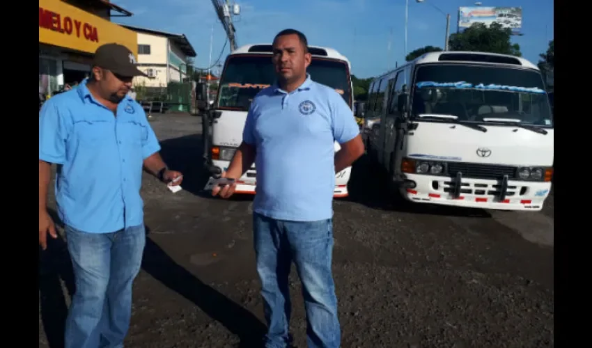 Transportistas en Veraguas. 