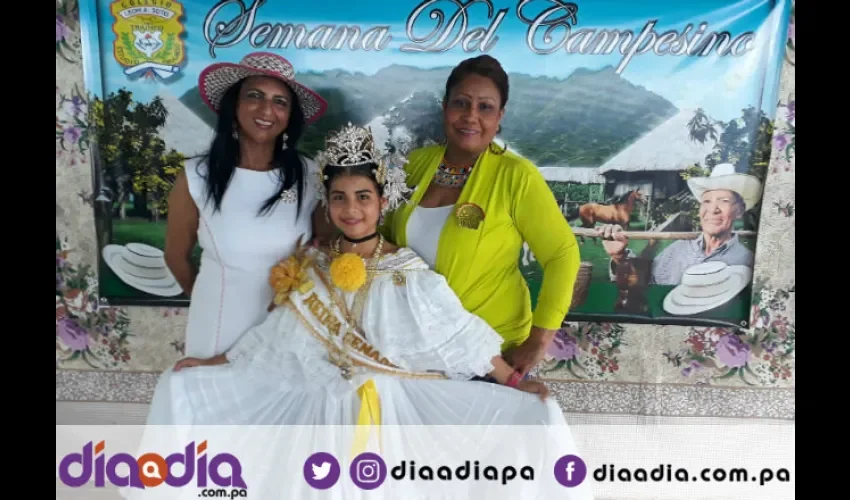 Johanis Morales reina de la Semana del Campesino del colegio León A. Soto. Foto: Jesús Simmons