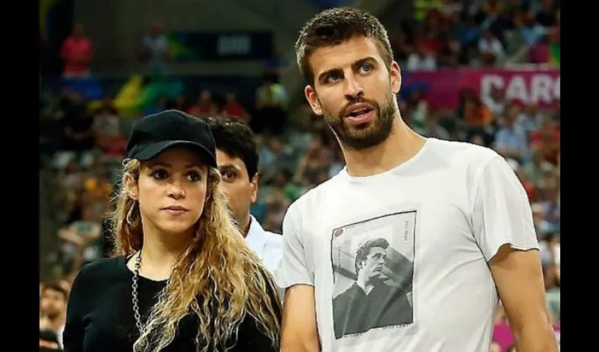 Shakira y Piqué son padres de dos niños./AP