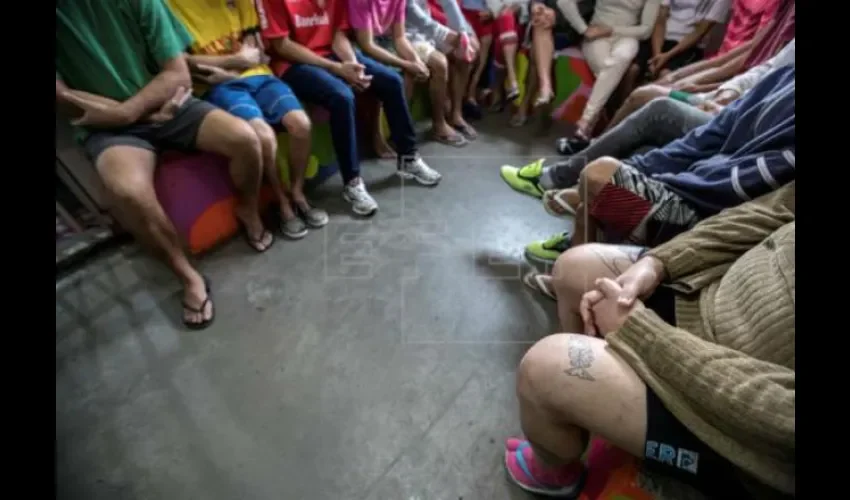 Travestis en una cárcel en Brasil. Foto: EFE