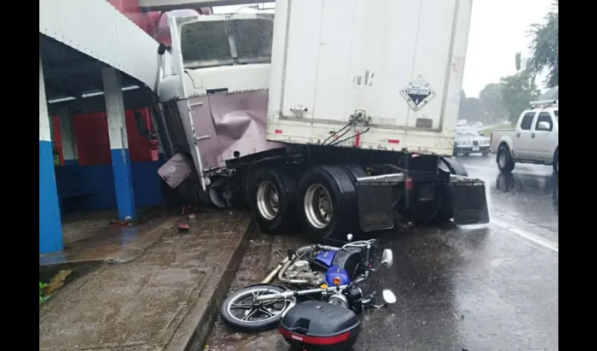 Accidente de tránsito en Panamá Oeste.
