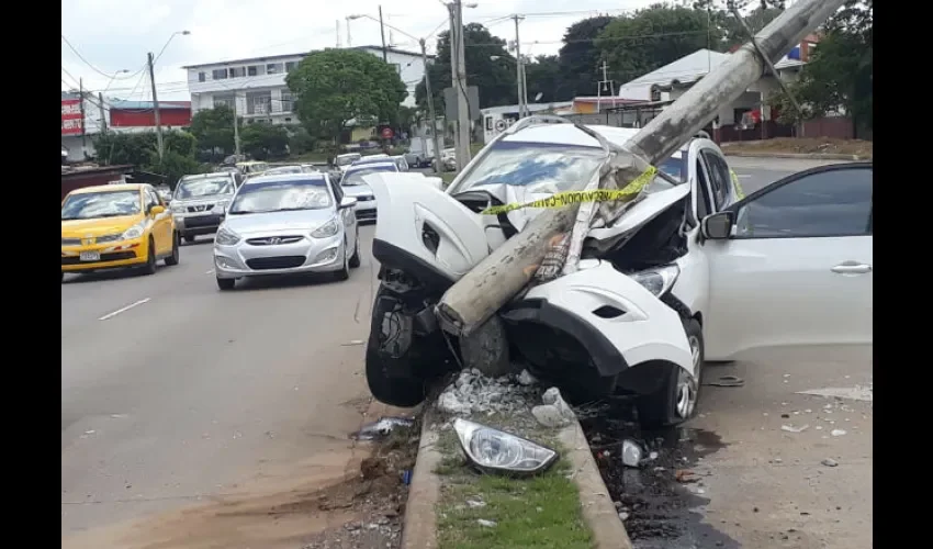 Accidente de tránsito en Panamá Oeste.