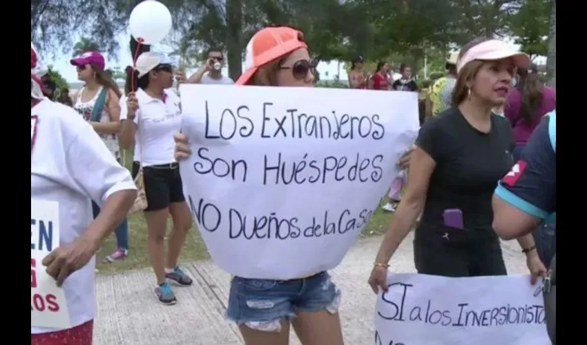 Muchos panameños se oponen a sus presencia en Panamá. Fotos: Archivo