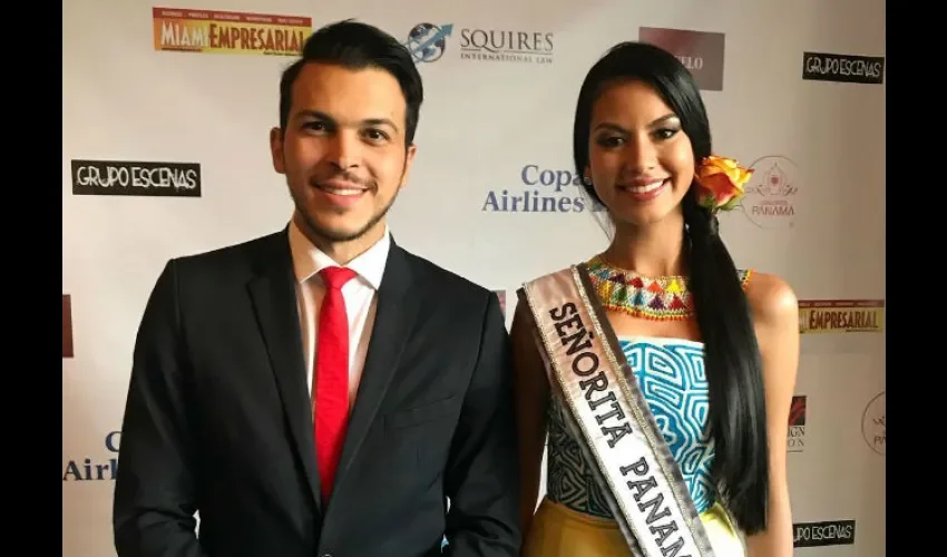 César argumentó que Montezuma continúa su preparación al Miss Universo. Foto / Instagram.