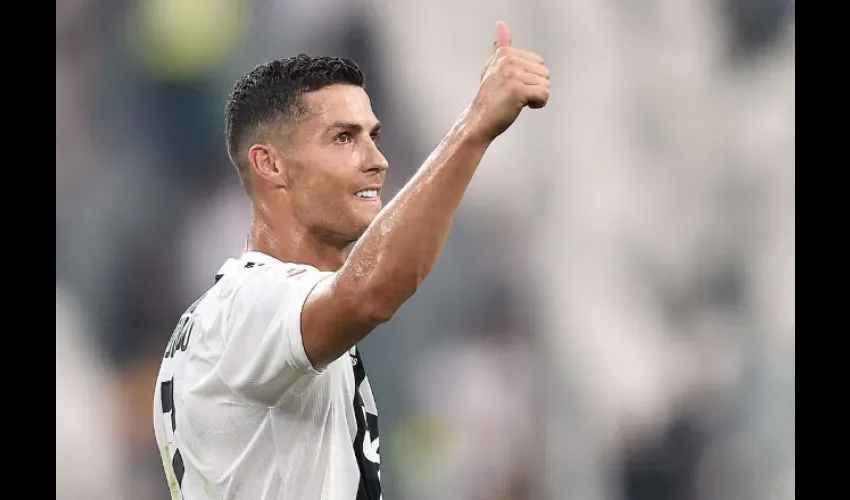 El jugador de la Juventus Cristiano Ronaldo. Foto: AP