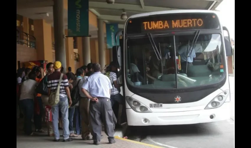 Se habilitará una nueva ruta Tocumen-Tumba Muerto que irá directo a la terminal. Foto: Archivo