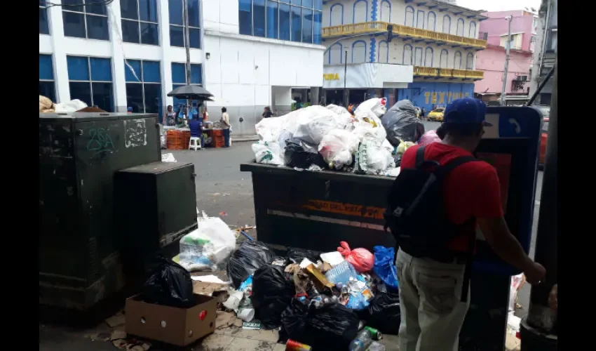 Quieren que la Autoridad de Aseo recoja la basura. Foto: Brenda Ducreux