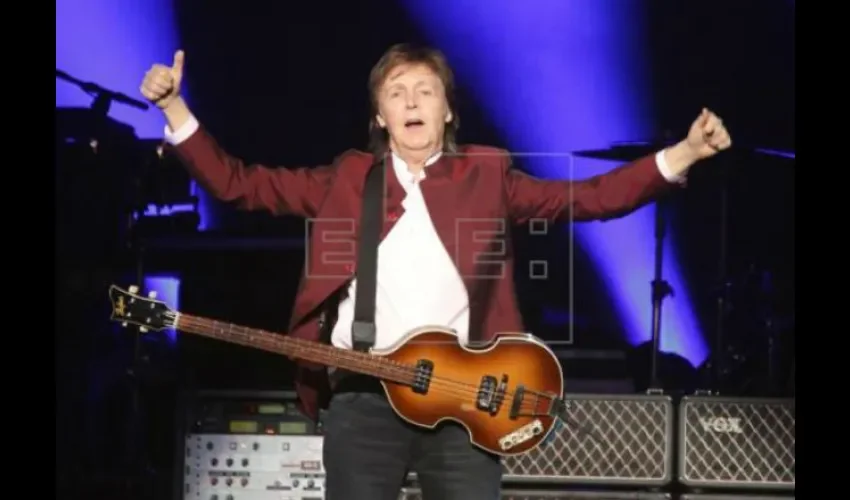 Paul McCartney es un ícono en la música. EFE 