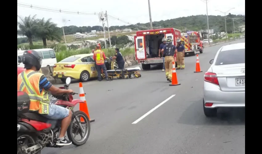 Accidente de tránsito en Panamá Oeste. 