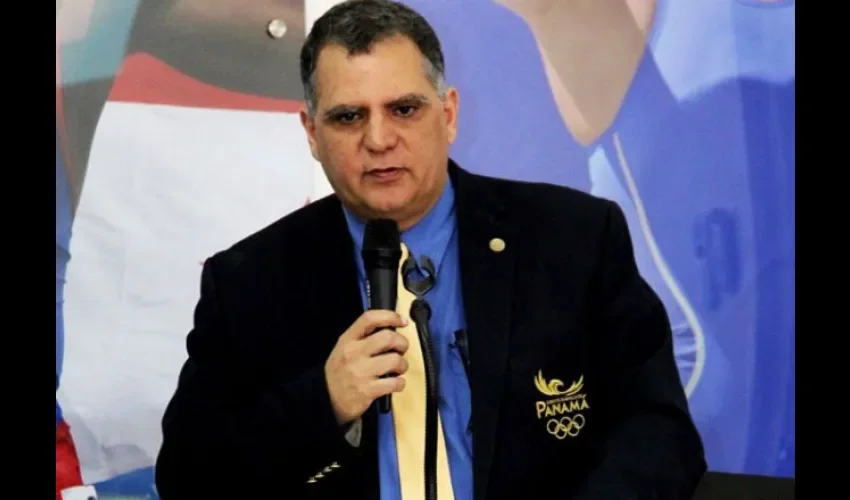 Camilo Amado, presidente del Comité Olímpico de Panamá (COP). 