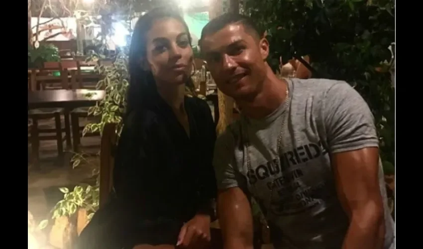 Cristiano Ronaldo y Georgina Rodríguez./Instagram