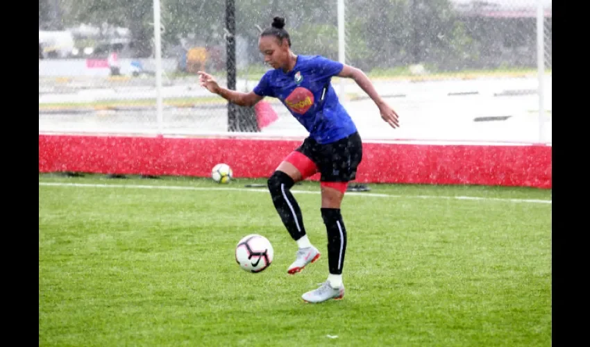 La jugadora panameña Lineth Cedeño. Foto: Anayansi Gamez