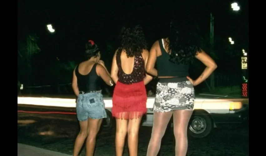 Las trabajadoras sexuales existen en Panamá desde hace muchos años. Foto Archivo