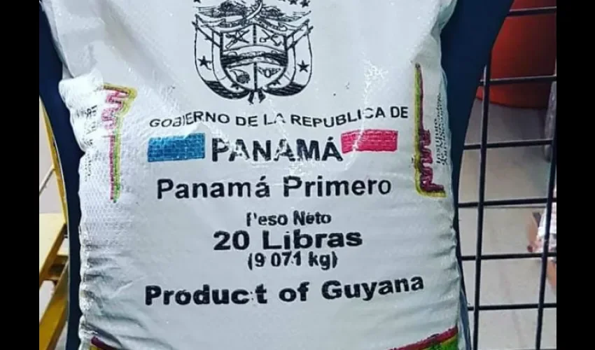 Foto ilustrativa del supuesto arroz de Guyana. Cortesía 