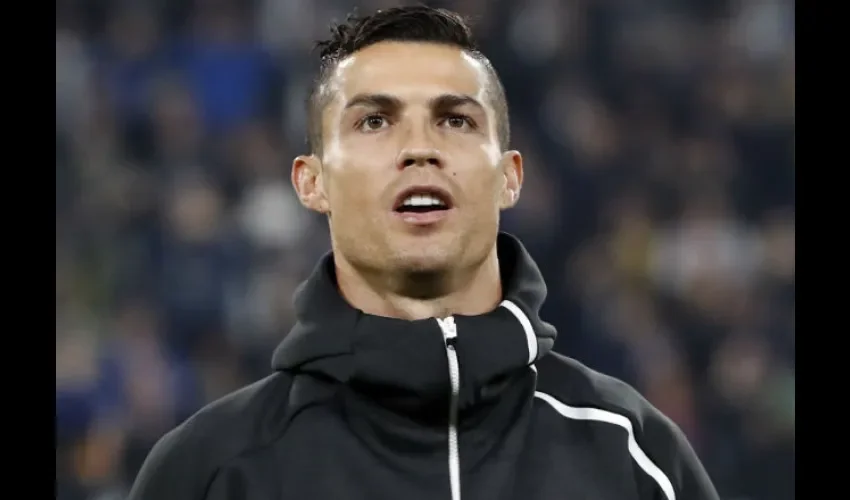 El jugador de la Juventus Cristiano Ronaldo. Foto: AP