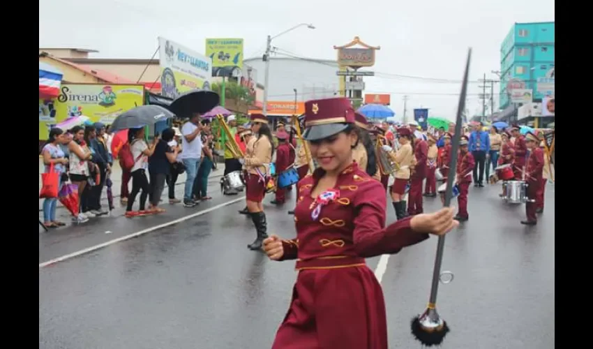 Celebración del 4 de noviembre en La Chorrera.