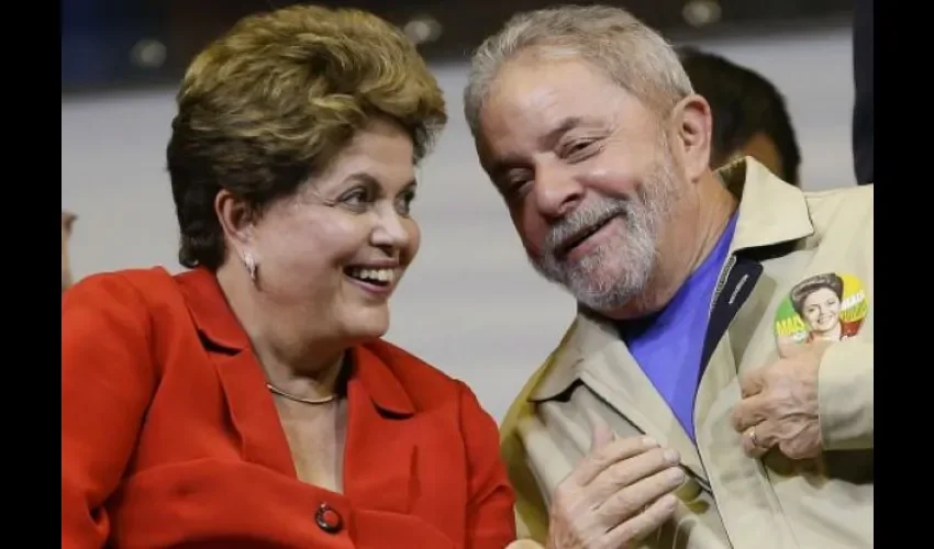 Luiz Inácio Lula da Silva y Dilma Rousseff.