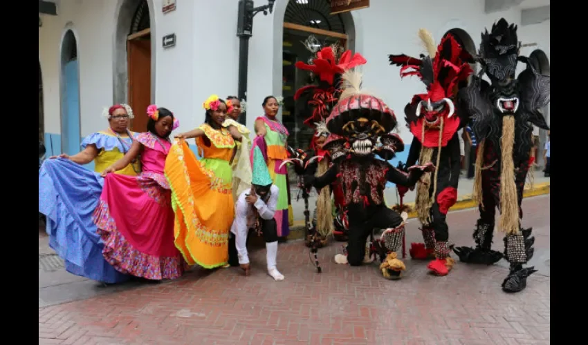 Congos y Diablos. Foto: Cortesía