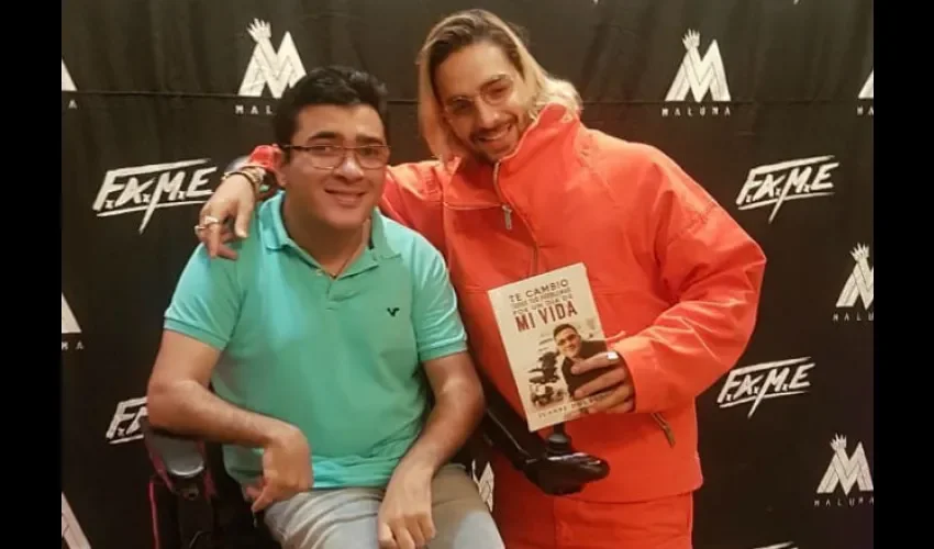Juanpi conoce a Maluma desde hace cinco años más o menos. Foto / Instagram.