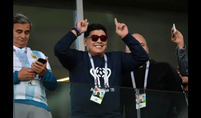 Diego Maradona tuvo una buena iniciativa.