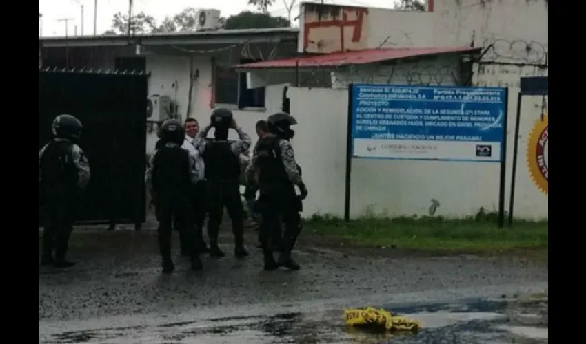 Menor de edad se evadió del Centro de Cumplimiento de Menores Aurelio Granados.