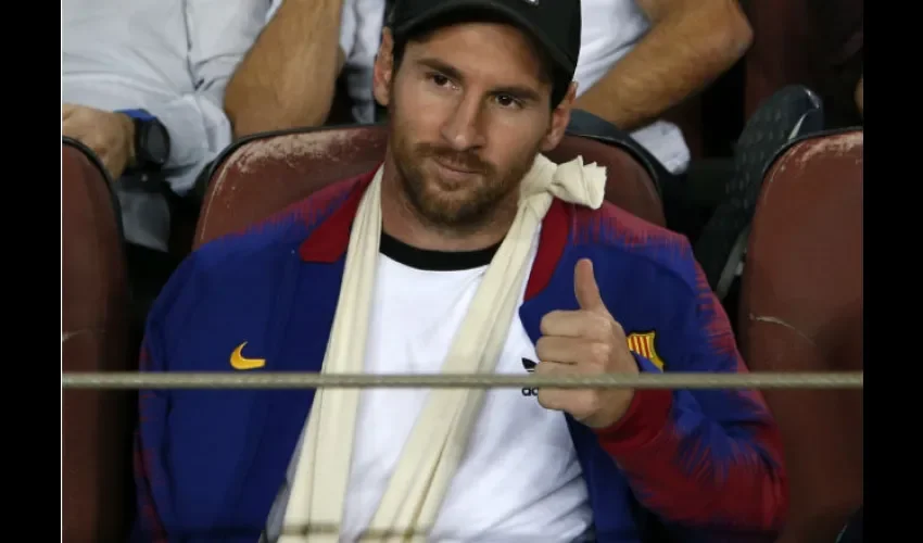 El jugador ionel Messi. Foto: AP 