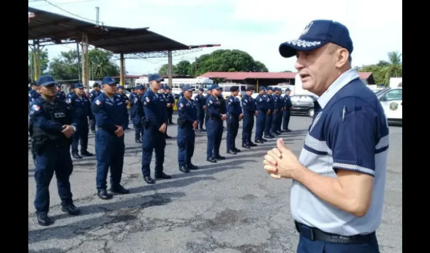 Unidades policiales ya están activados con la llegada del papa Francisco. Foto: Archivo