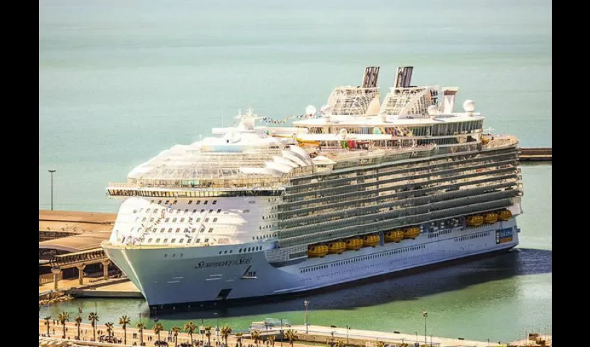 Foto ilustrativa del crucero Symphony of the Seas. Cortesía 