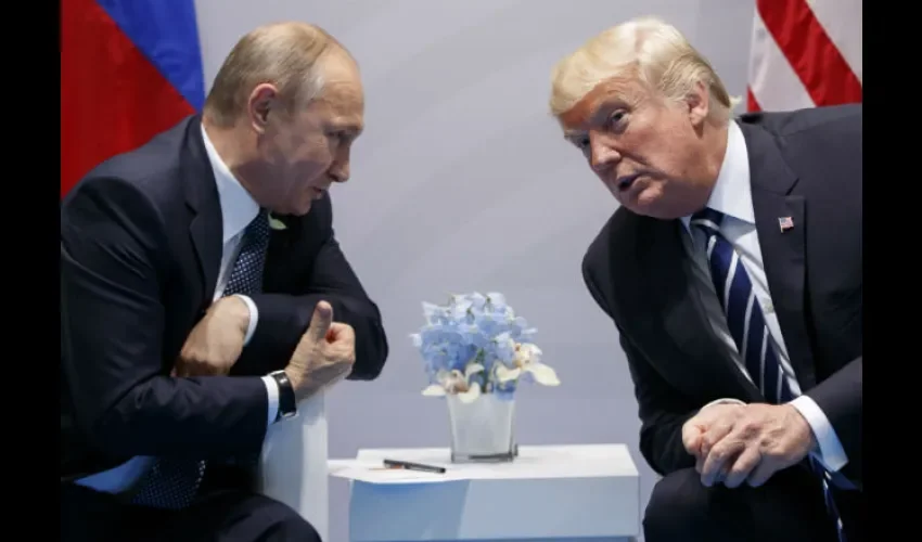 Vladímir Putin y Donald Trump.