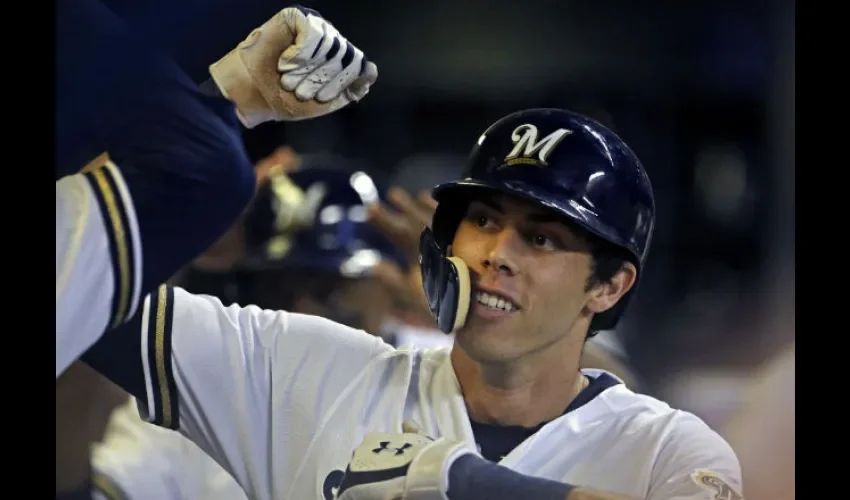 Christian Yelich ha jugado seis temporadas en las Grandes Ligas.