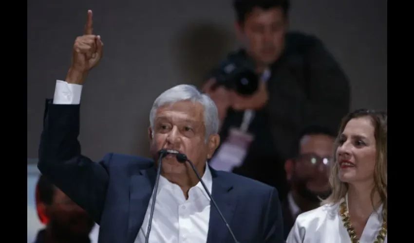  Andrés Manuel López Obrador, presidente de México. 