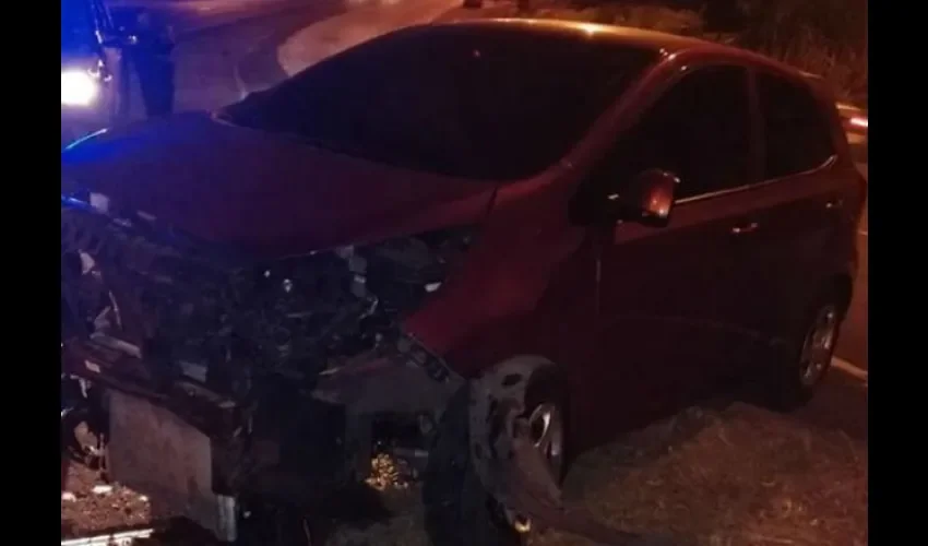 Accidente de tránsito en Arraiján. 