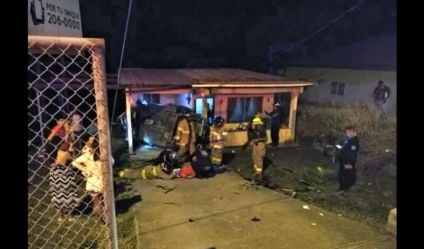 Accidente de tránsito en Herrera. 