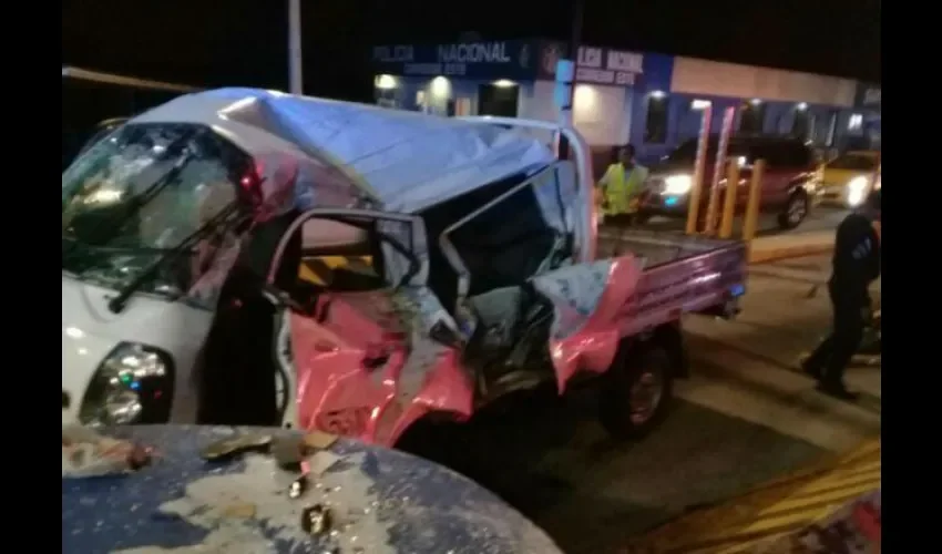 Accidente de tránsito en el Corredor Norte. 