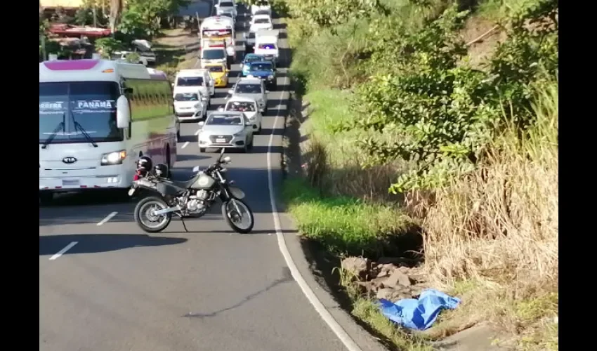 Encuentran un cadáver en La Chorrera. 